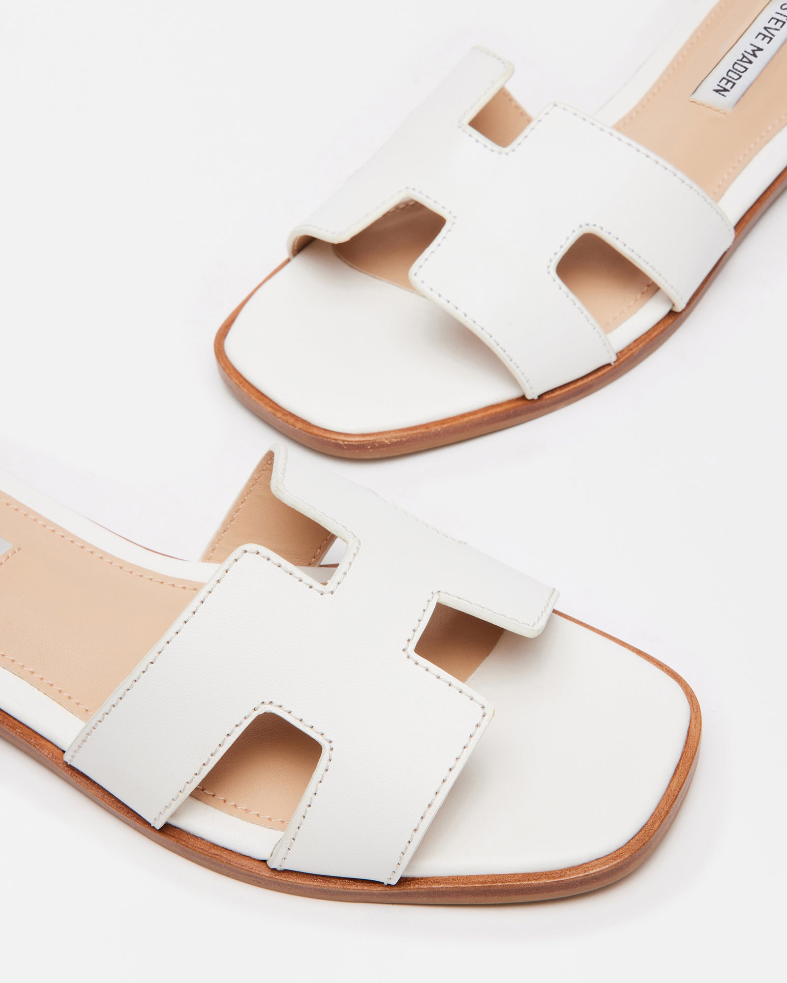 HADYN WHITE LEATHER